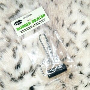 SCRATCH ART Hard Rubber Brayer